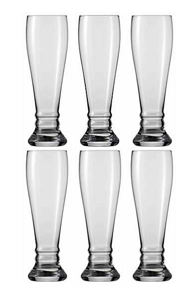 Schott Zwiesel Tritan Crystal, Bavaria Crystal Beer Glass, Set of Six