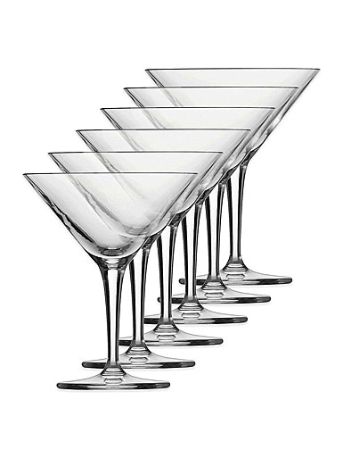Schott Zwiesel Tritan Crystal, Charles Schumann Basic Bar Classic Crystal Martini, Set of Six