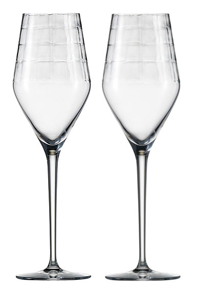 Schott Zwiesel Tritan Crystal, 1872 Charles Schumann Hommage Carat Crystal Champagne Glass, Pair