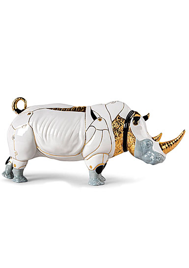 Lladro White Rhino, Cyborg 