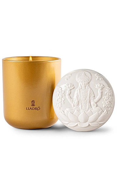 Lladro Goddess Lakshmi Candle