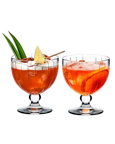 Riedel Sunshine Coupe Footed Cocktail, Pair