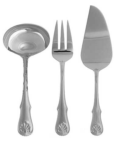Reed and Barton Waterford Duncannon Flatware 3-Piece Serving Set