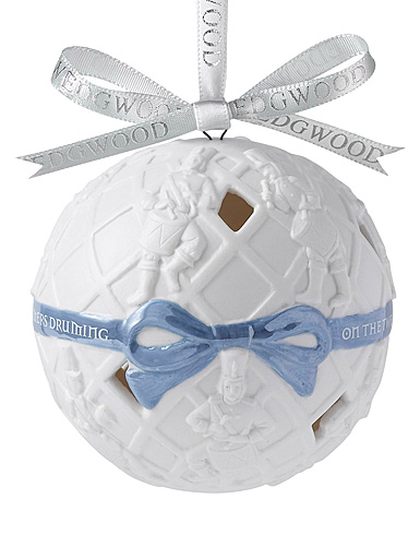 Wedgwood 12 Days of Christmas, 12 Drummers Drumming Ornament