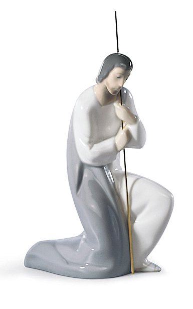 Lladro Classic Sculpture, Saint Joseph Nativity Figurine III