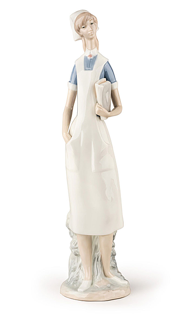 Lladro Classic Sculpture, Nurse Figurine