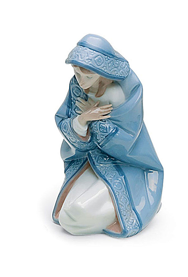 Lladro Classic Sculpture, Mary Nativity Figurine II