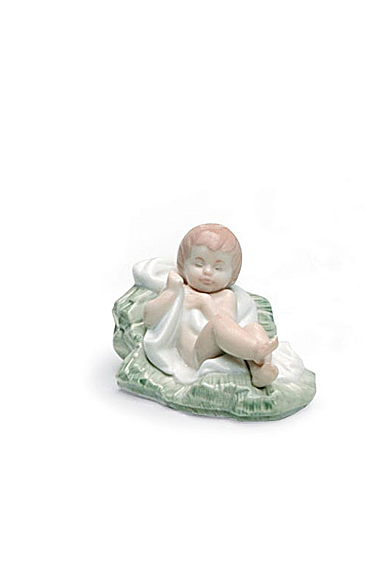 Lladro Classic Sculpture, Baby Jesus Nativity Figurine II