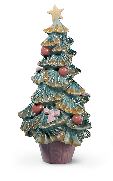 Lladro Classic Sculpture, Christmas Tree Figurine