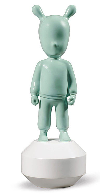 Lladro Design Figures, The Green Guest Figurine. Small Model.