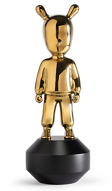 Lladro Design Figures, The Golden Guest Figurine. Small Model.