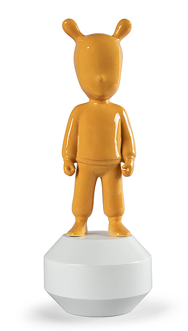 Lladro Design Figures, The Orange Guest Figurine. Small Model.