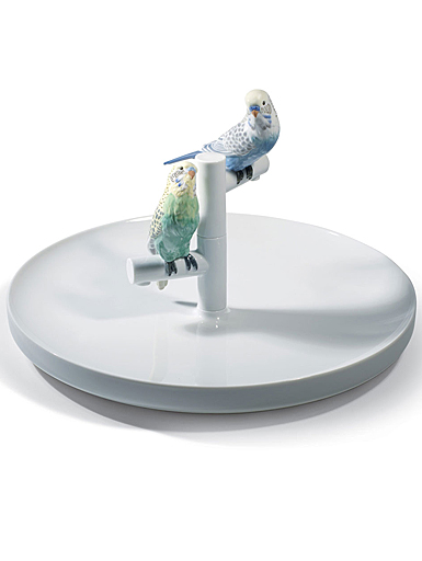 Lladro Art Of The Table, Parrot Romance Plate