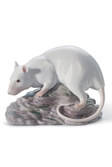 Lladro Classic Sculpture, The Rat Figurine