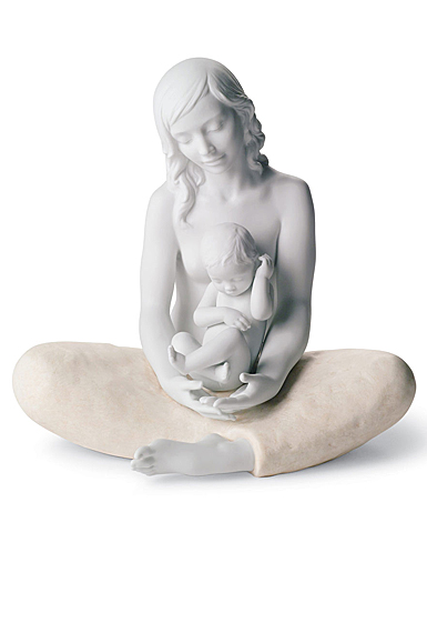 Lladro Classic Sculpture, The Mother Figurine