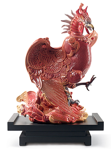 Lladro Classic Sculpture, Rise Of The Phoenix Sculpture. Limited Edition