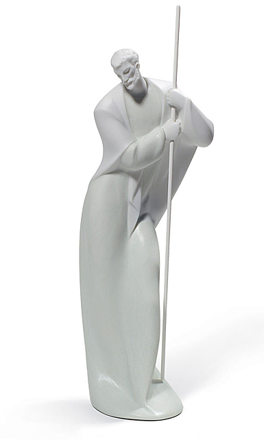 Lladro Classic Sculpture, Blessed Father Nativity Figurine