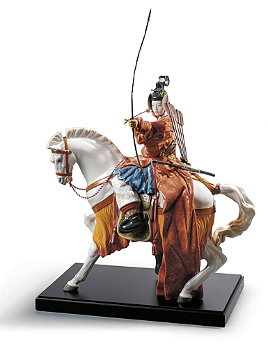 Lladro Classic Sculpture, Yabusame Archer Sculpture. Limited Edition