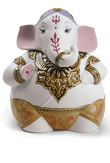 Lladro Classic Sculpture, Ganesha Figurine