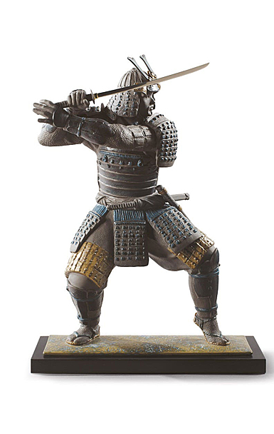 Lladro Classic Sculpture, Samurai Warrior Figurine