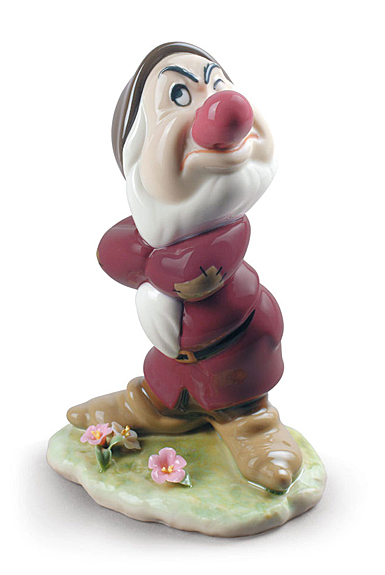 Lladro Disney, Grumpy Snow White Dwarf Figurine