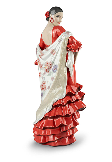 Lladro Classic Sculpture, Flamenco Soul Woman Figurine