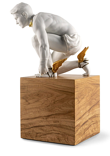 Lladro Classic Sculpture, Hermes Figurine