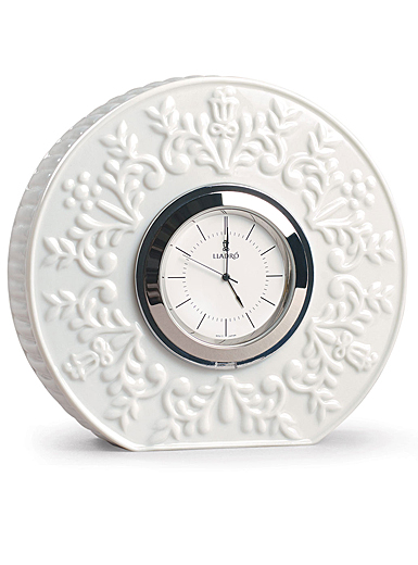 Lladro Home Decor, Logos Clock