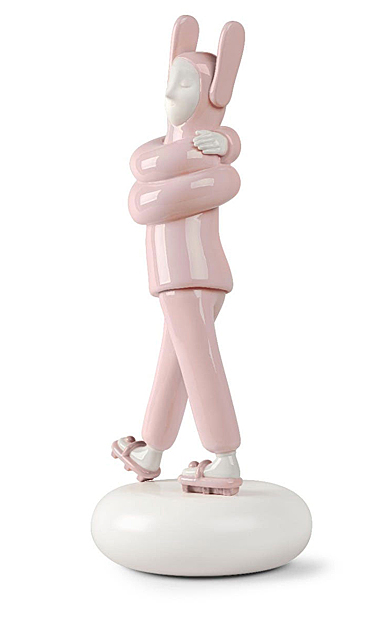 Lladro Embraced, Pink