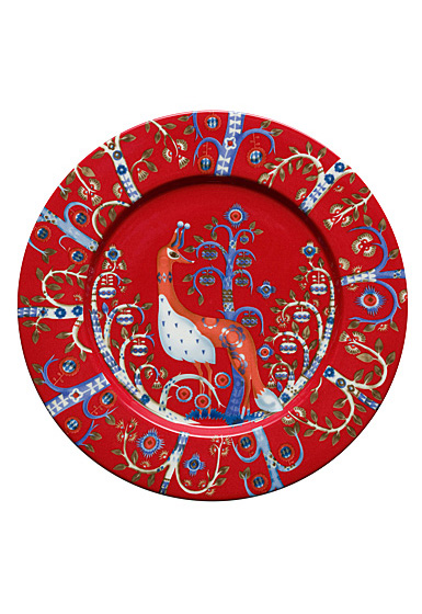 Iittala Taika Salad Plate 8.75" Red