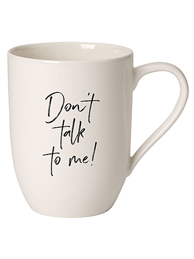 Villeroy and Boch Statement Mug Don't talk to me