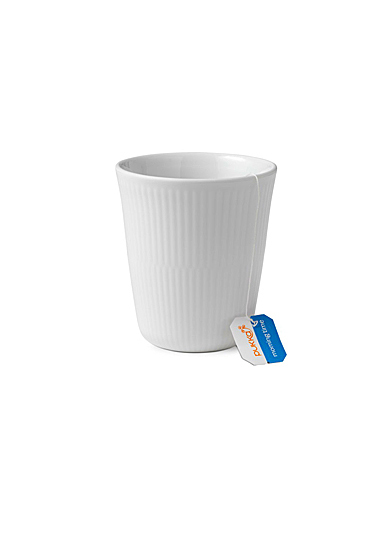 Royal Copenhagen, White Fluted Thermal Cup 9.75oz.