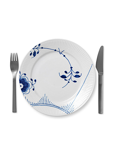 Royal Copenhagen, Blue Fluted Mega Salad Plate #2, Single