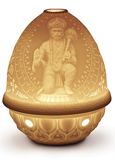 Lladro Light And Fragrance, Hanuman Lithophane