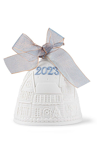 Lladro Christmas 2023 Dated Bell Ornament