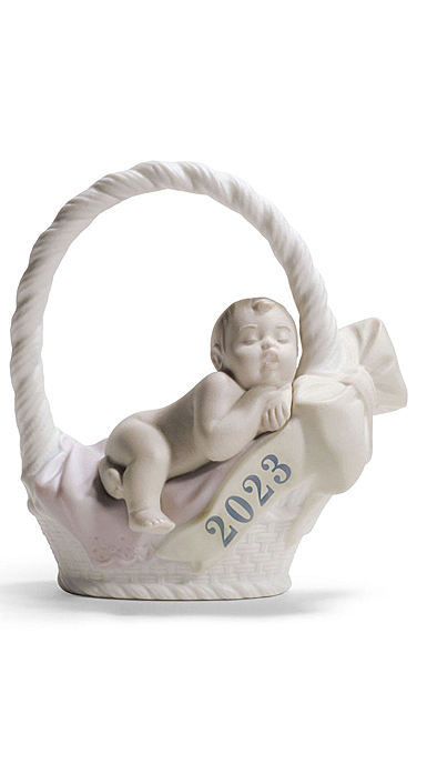 Lladro Born In 2023, Girl Figurine, Annual Edition