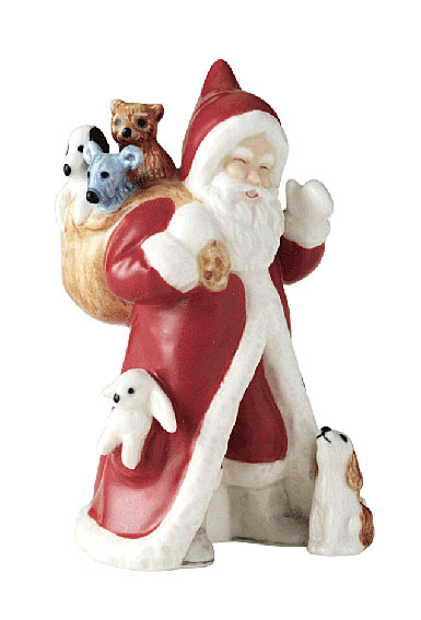 Royal Copenhagen Collectibles 2017 Annual Santa Christmas Figurine