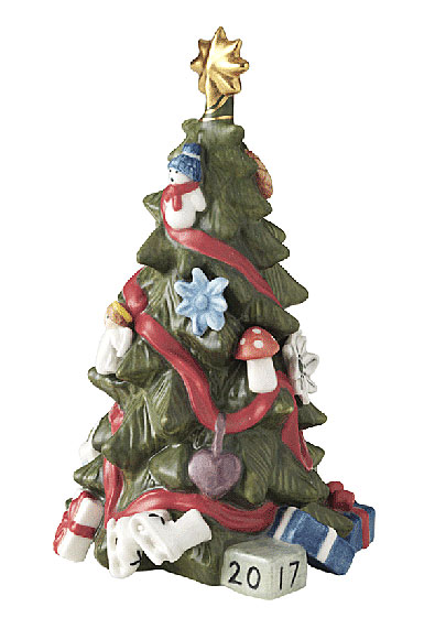 Royal Copenhagen Collectibles 2017 Annual Christmas Tree Figurine