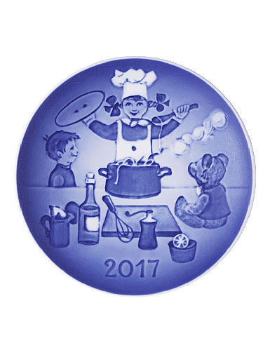 Royal Copenhagen Bing and Grondahl Children's Day Plate, The Little Chef