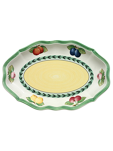Villeroy and Boch French Garden Fleurence Pickle Dish Gravy Stand