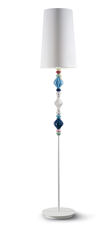 Lladro Classic Lighting, Belle De Nuit Floor Lamp II Multicolor