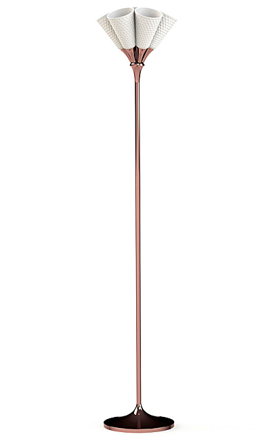 Lladro Modern Lighting, Jamz Floor Lamp. Copper