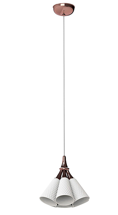 Lladro Modern Lighting, Jamz Hanging Lamp. Copper