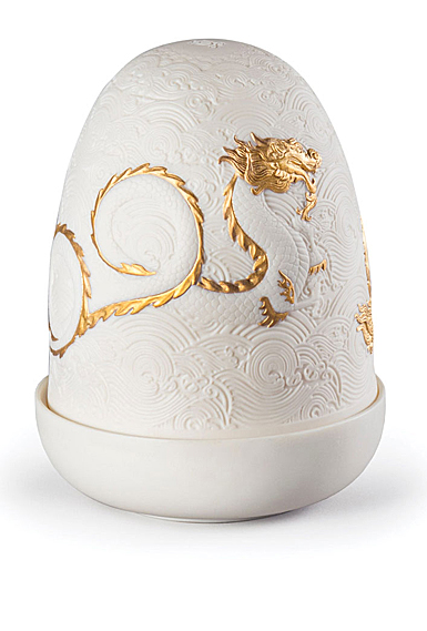 Lladro Light And Fragrance, Dragons Dome Table Lamp