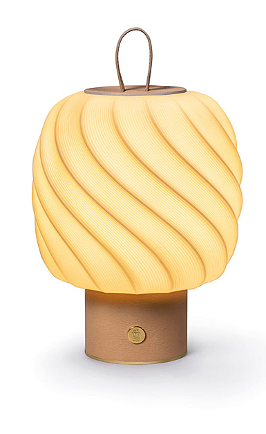 Lladro Light And Fragrance, Ice Cream Portable Lamp. Medium. Nude