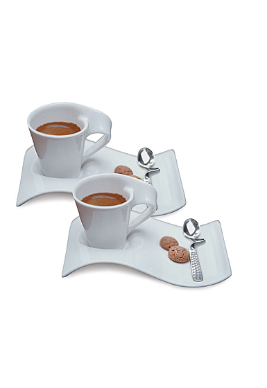 Villeroy and Boch New Wave Caffe Espresso for Two Set