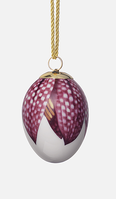 Royal Copenhagen Egg, Fritillary Petals