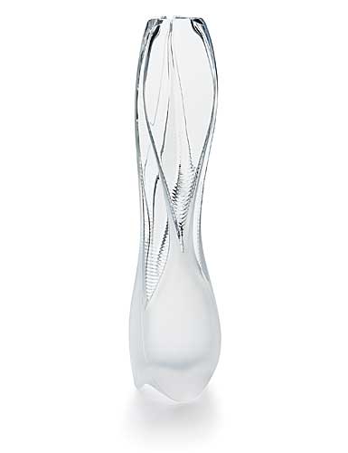 Lalique Visio By Zaha Hadid 23" Vase, Clear