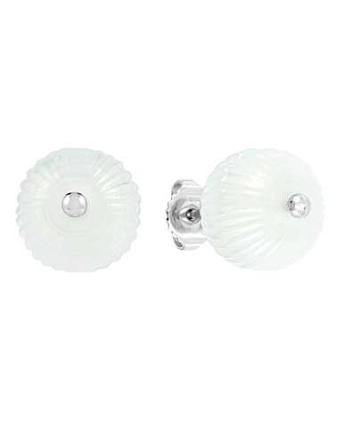 Lalique Vibrante Earrings, Clear