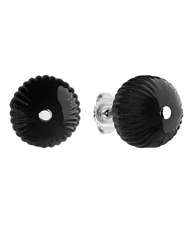 Lalique Vibrante Earrings, Noir